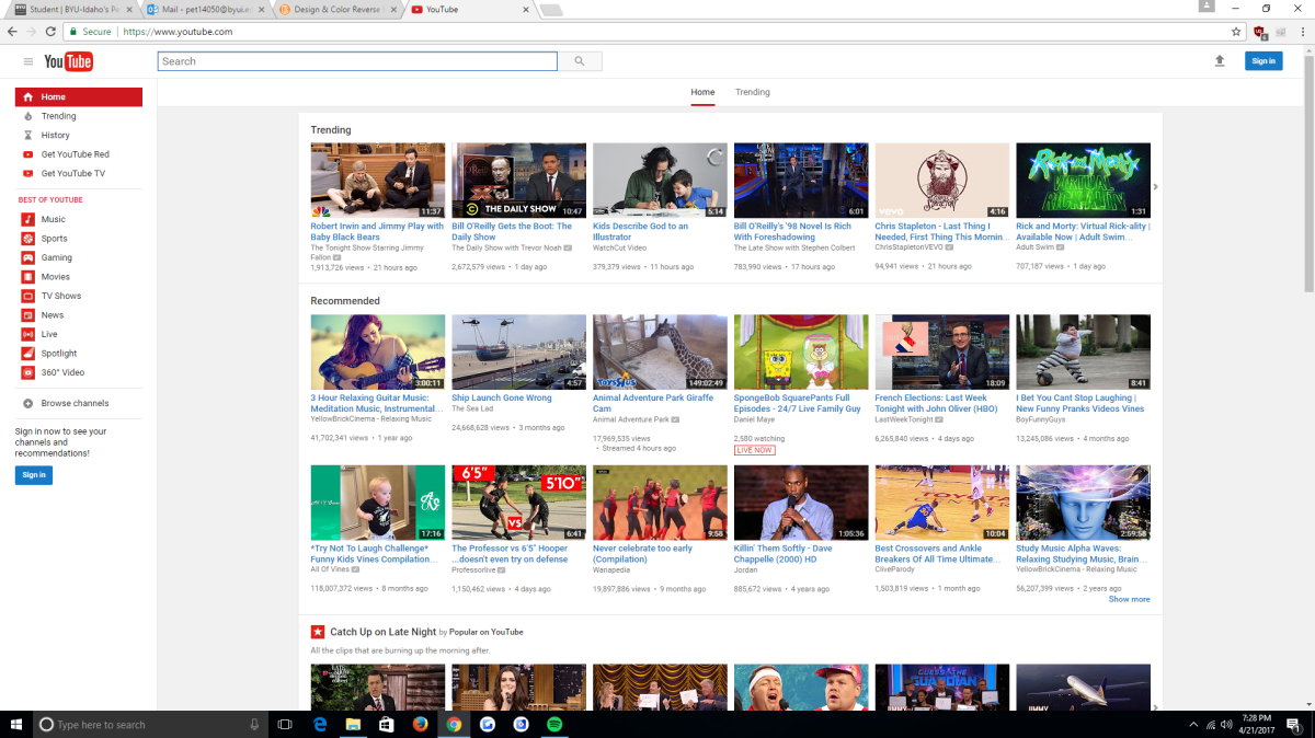 YouTube: A Case for Simplicity